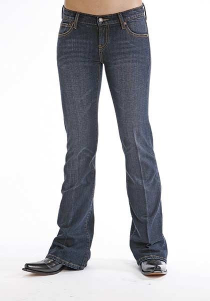 Stetson Ladies 816 Ink Wash Boot Cut Jeans