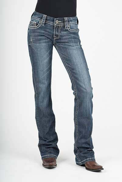 Stetson Ladies 818 Arrow Boot Cut Jeans
