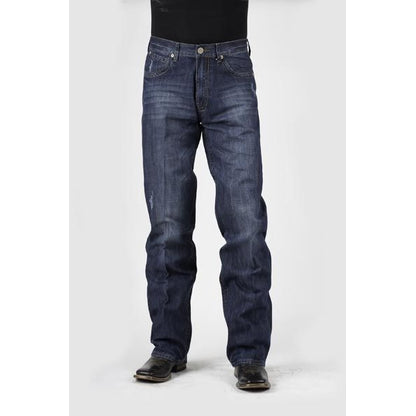 Stetson Mens 1312 5 Deco Stitch With V Jeans