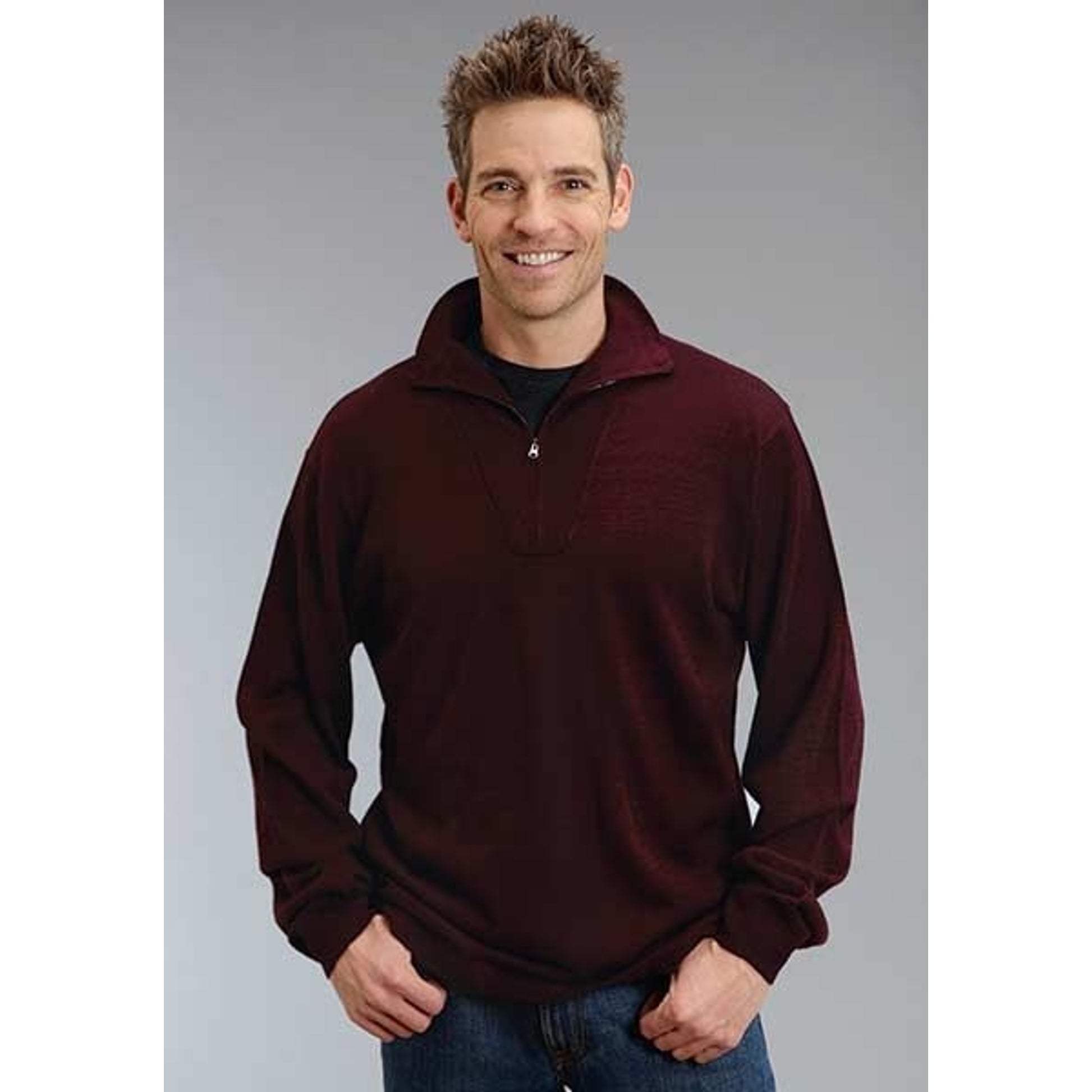 Rugged Wool Sweater Knit Pullover XX-Large Brn