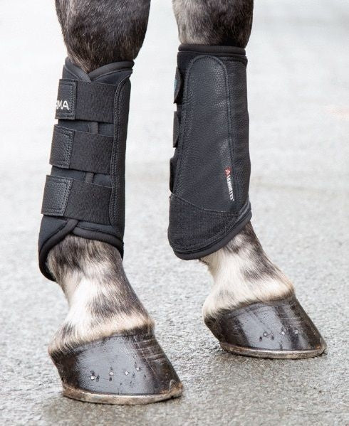 Shires Arma Brushing Boots Cob Brn