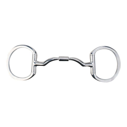 Myler L3 Wide Ported Eggbutt Bit With O Hooks 5