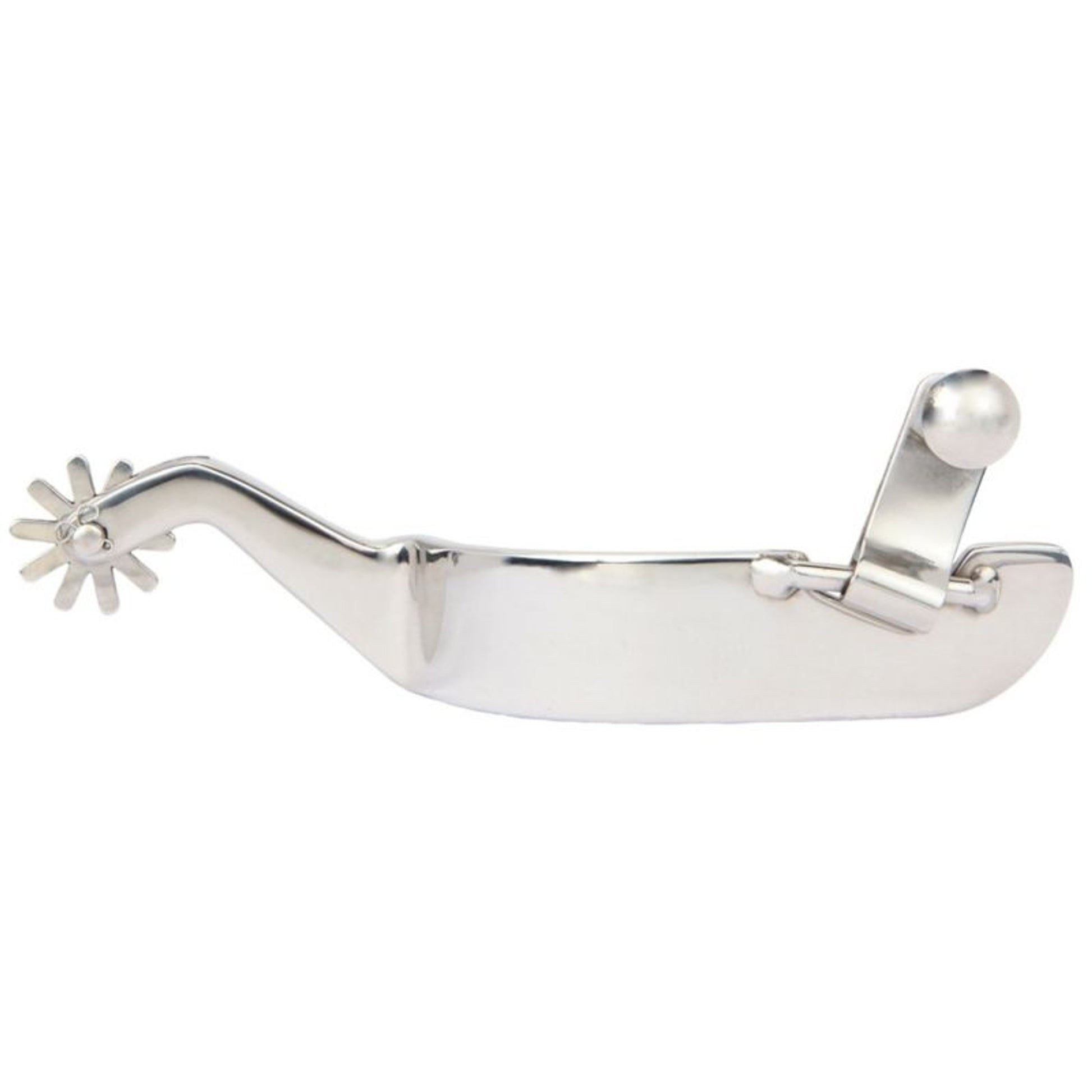 Myler 10 Point Rowel Stainless Steel Spurs Med Br
