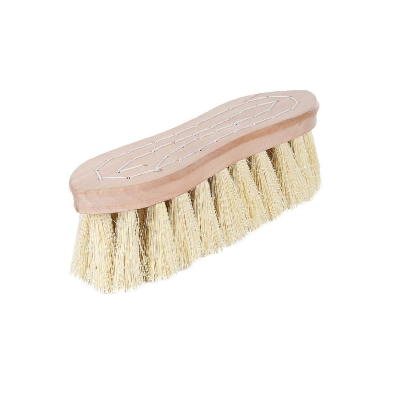 HorZe Wood Back Firm Brush Natural Bristles 2in