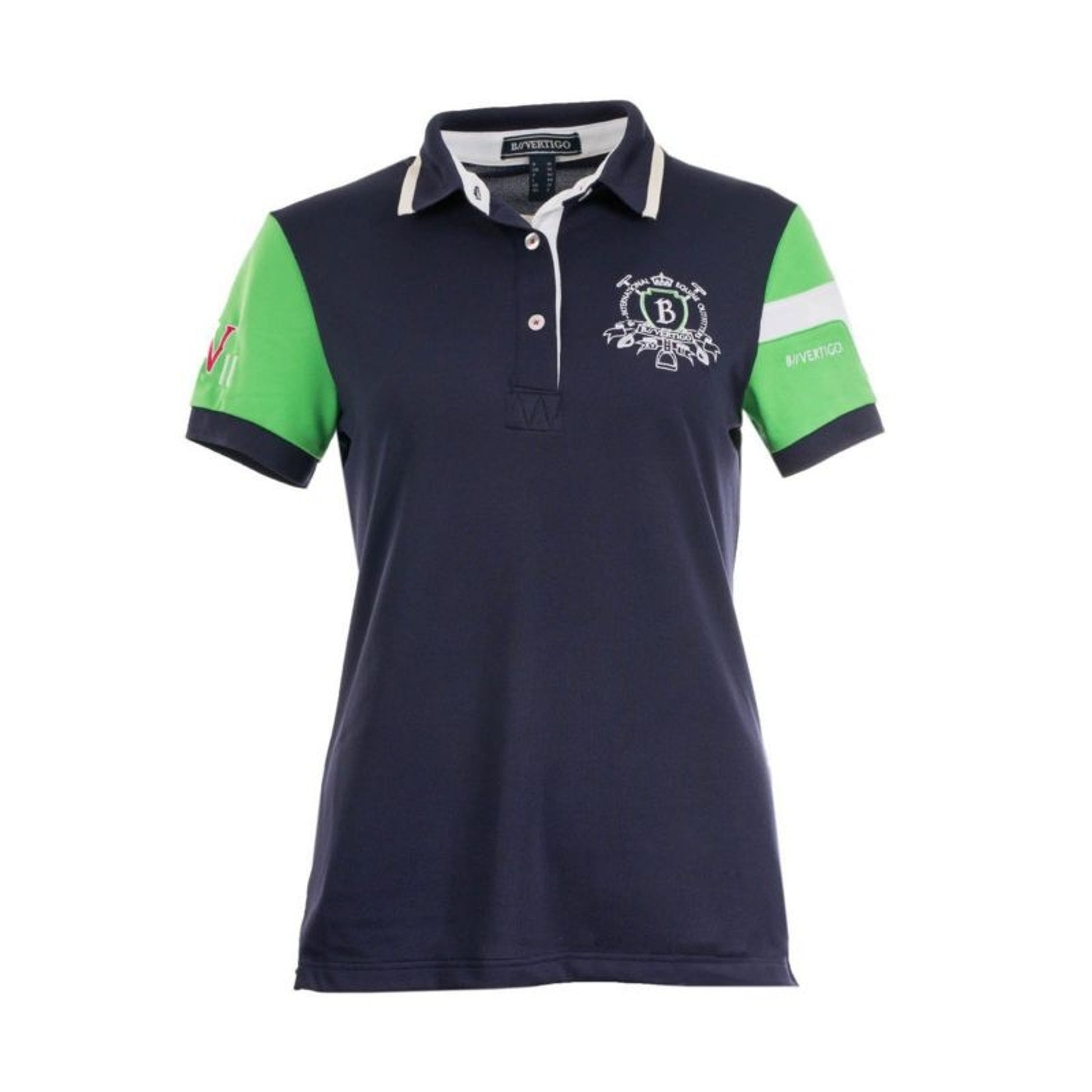 B Vertigo Ladies Wendy Polo Shirt 2 Blue