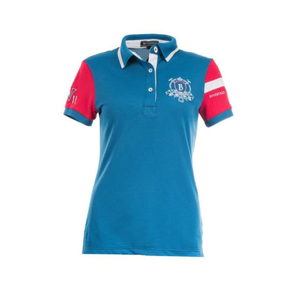 B Vertigo Ladies Wendy Polo Shirt 2 Blue