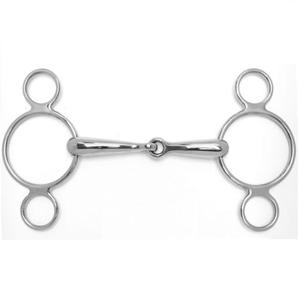 Toklat 3-Ring Continental Gag Snaffle - 18Mm 5