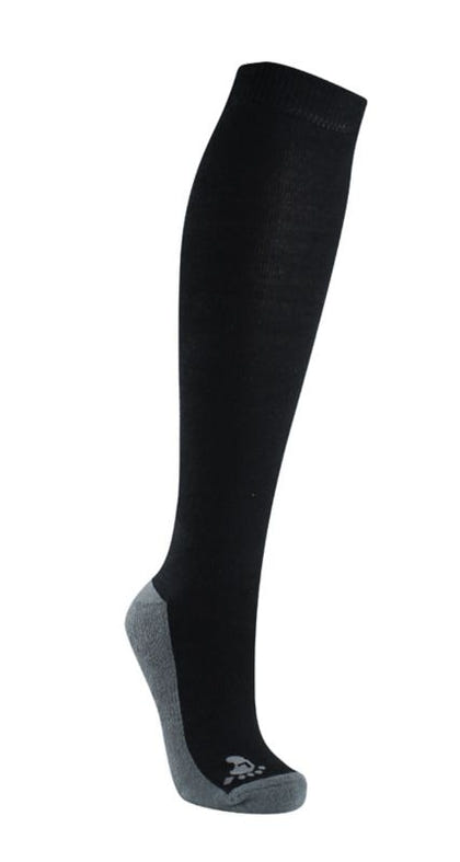 Woof Wear Bamboo Long Socks - 2 Pair LG Black