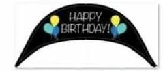 Winteclite Pony All Purpose Cantle Happy Birthday