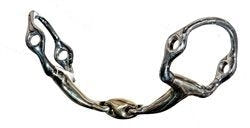 Nunn Finer Dbl Joint Oval Link Cheltenham Bit 5.5