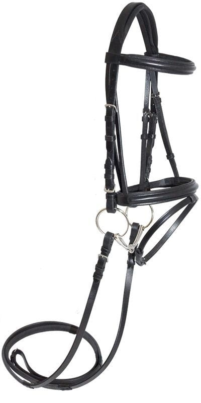 Nunn Finer Charlotte Dressage Bridle With Flash Cob
