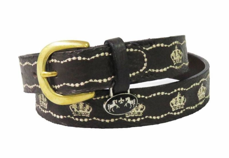 Equine Couture Kids Cacey Leather Belt