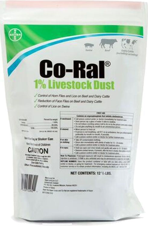 Co-Ral Livestock Dust 12.5Lb