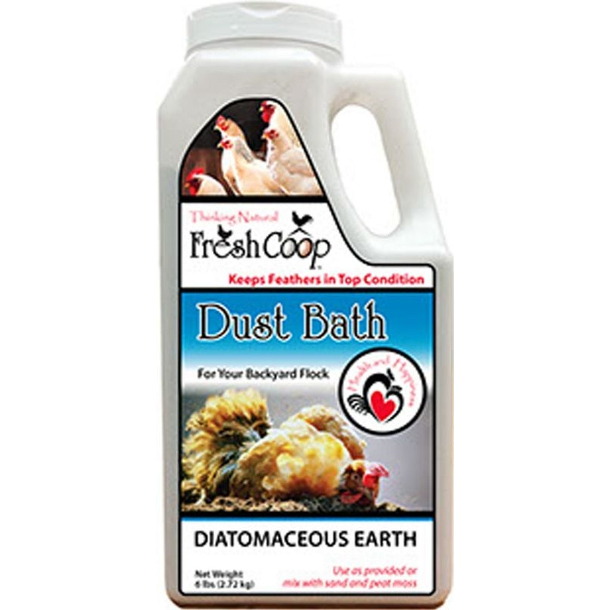 Dust Bath For Poultry 6Lb 6 Lb Grey
