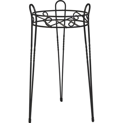 Panacea 21in Heavy Duty Plant Stand Black