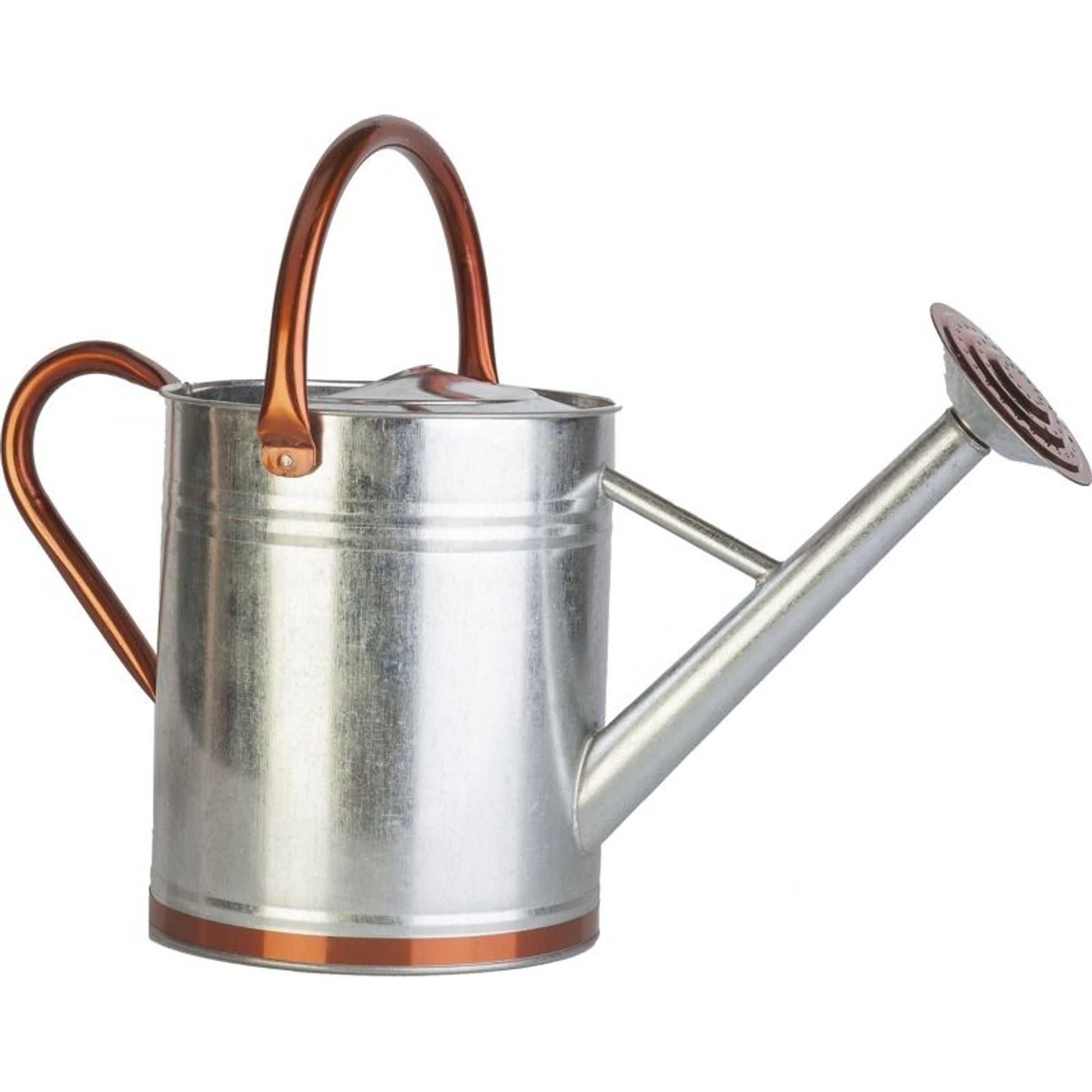 Galvenized Watering Can 2 Gallon Galvanized