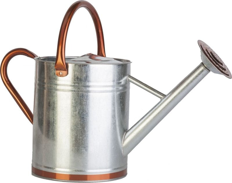 Galvenized Watering Can 2 Gallon Galvanized