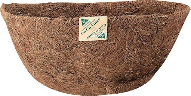 Wall Basket/Manger Shaped Coco Liner 20in