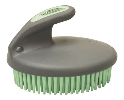 Palm-held Fine Curry with Sm Rubber Bristles