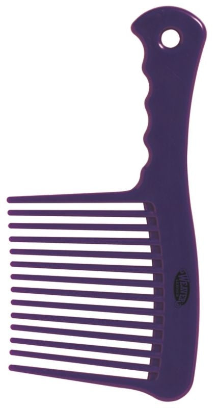 Weaver Long Tooth Mane/Tail Comb Hot Pink