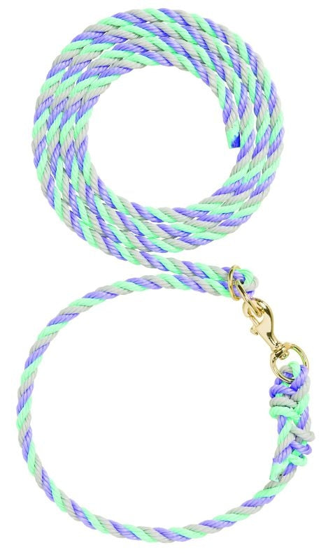 Livestock Adjustable Poly Neck Rope 1/2 x 10ft Brn