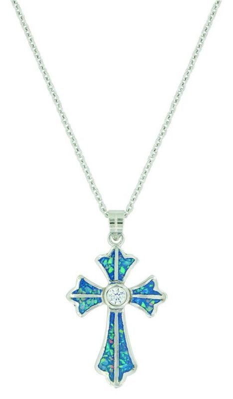 River Of Lights Pond Of Faith Cross Necklace