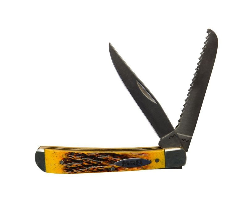 Noble Outfit Trapper Knife Bone
