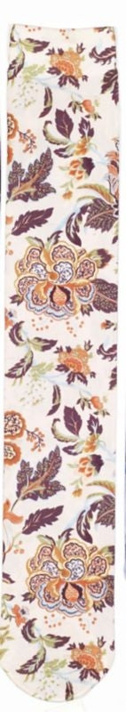 Ovation Ladies Zocks Boot Socks 9-11 Beige Horses