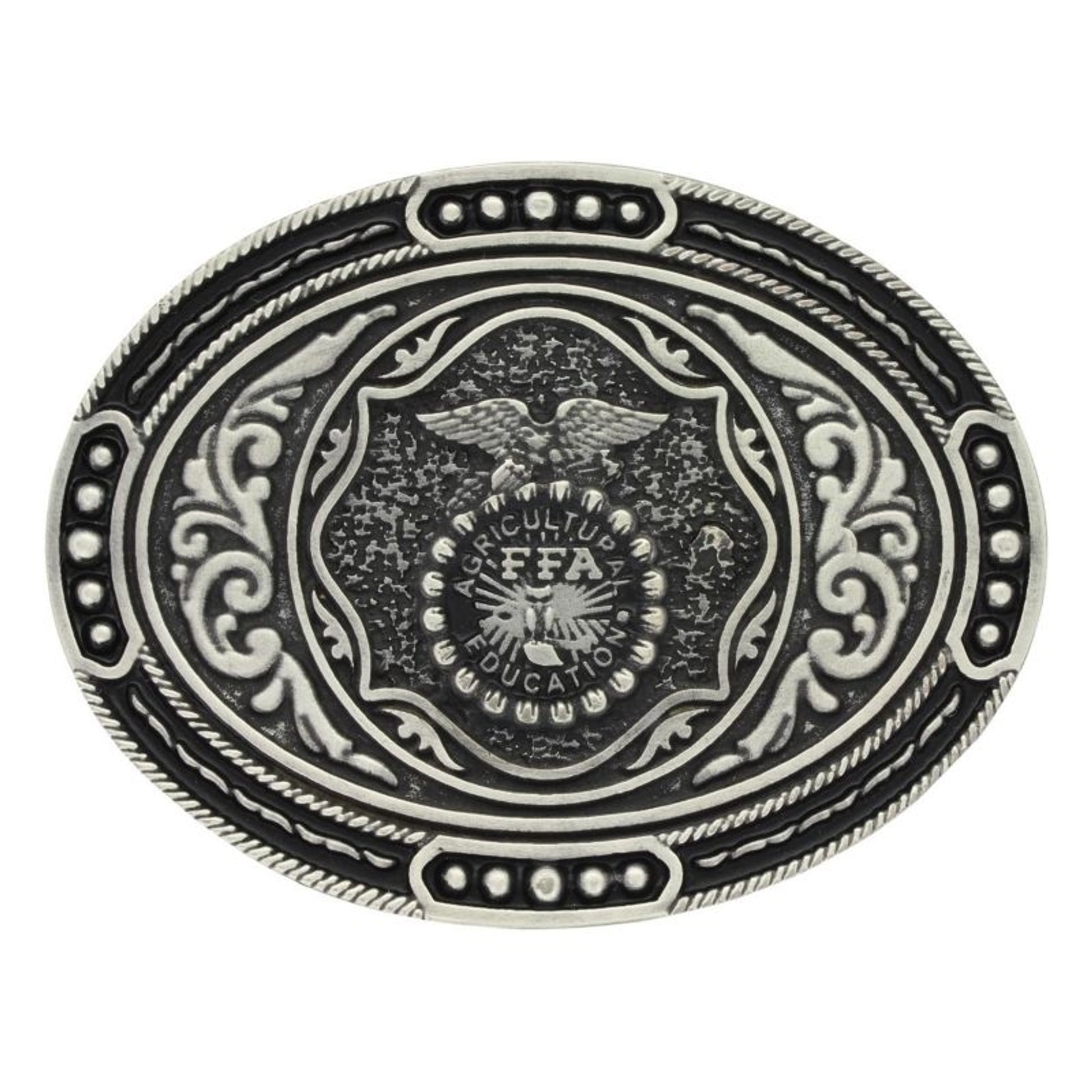 Attitude Antiqued Classic Ffa Buckle Brn