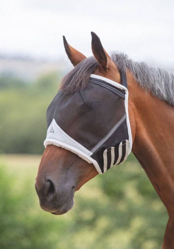 Shires Fine Mesh Earless Fly Mask