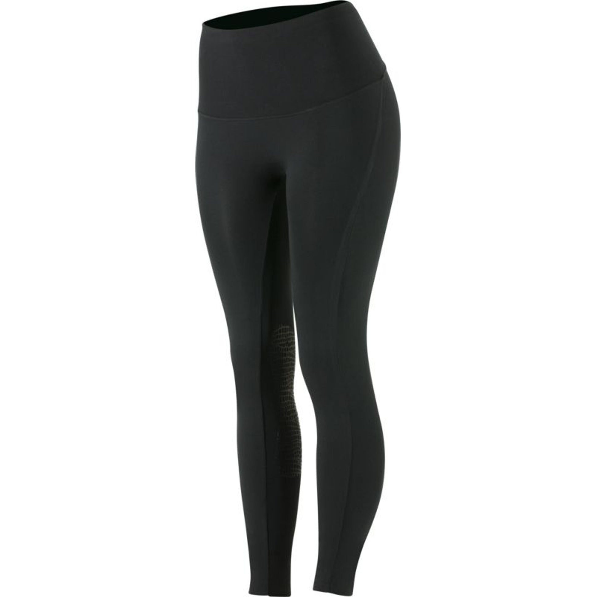 Horze Ladies Bianca Light Knee Patch Tights 26 Bk