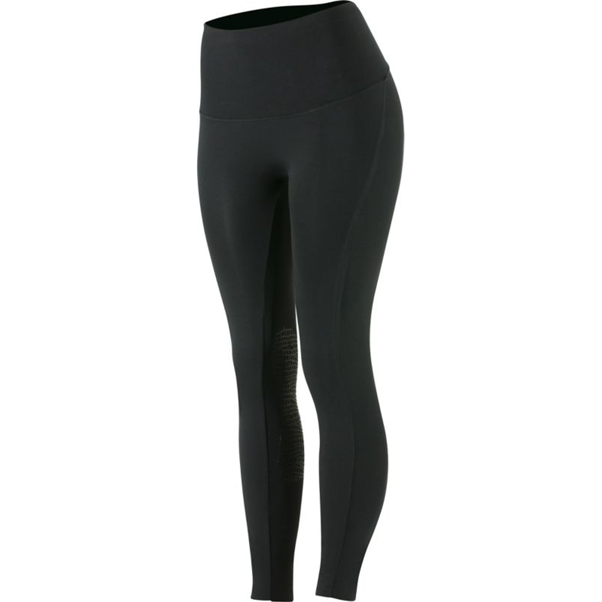 Horze Ladies Bianca Light Knee Patch Tights 26 Bk