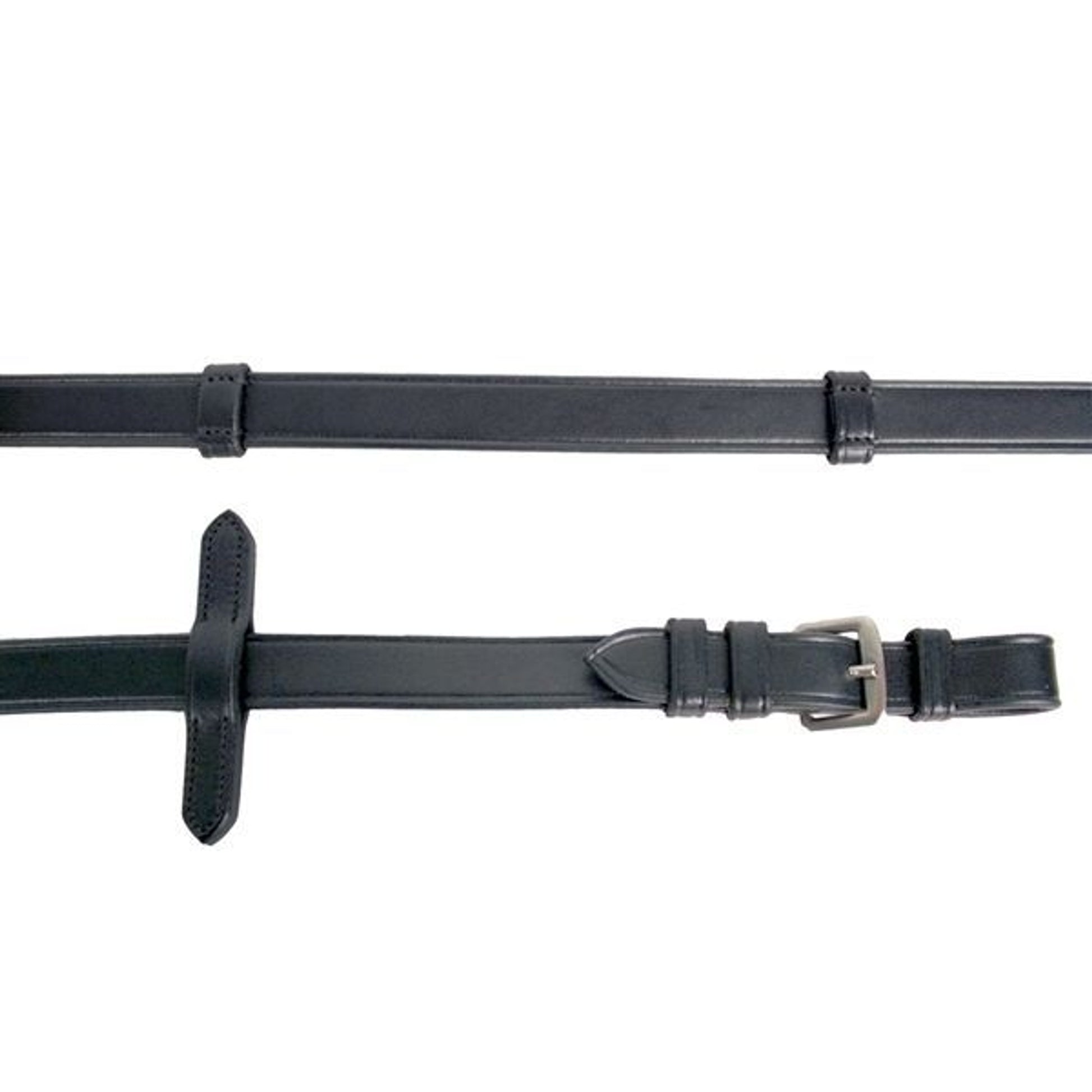 Nunn Finer Dressage Rein Without Stops 5/8 Black