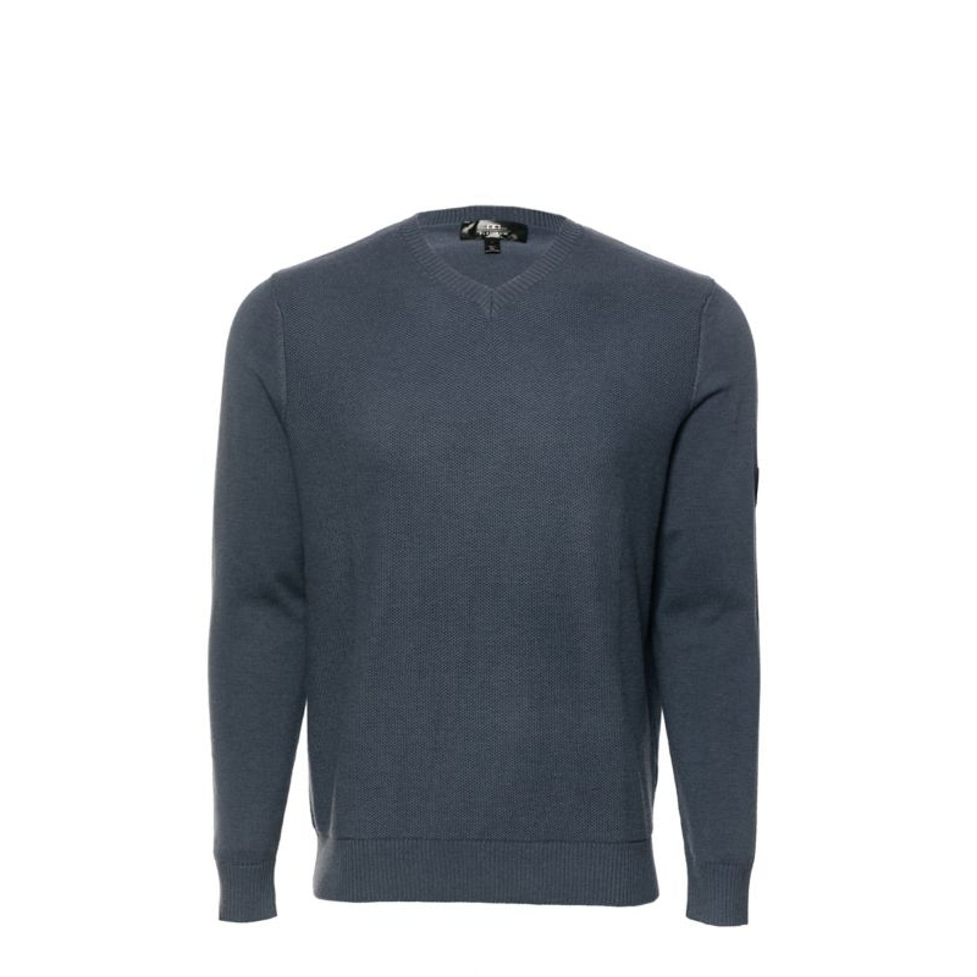 Horseware Mens Milano Classic VNeck Sweater L Blue