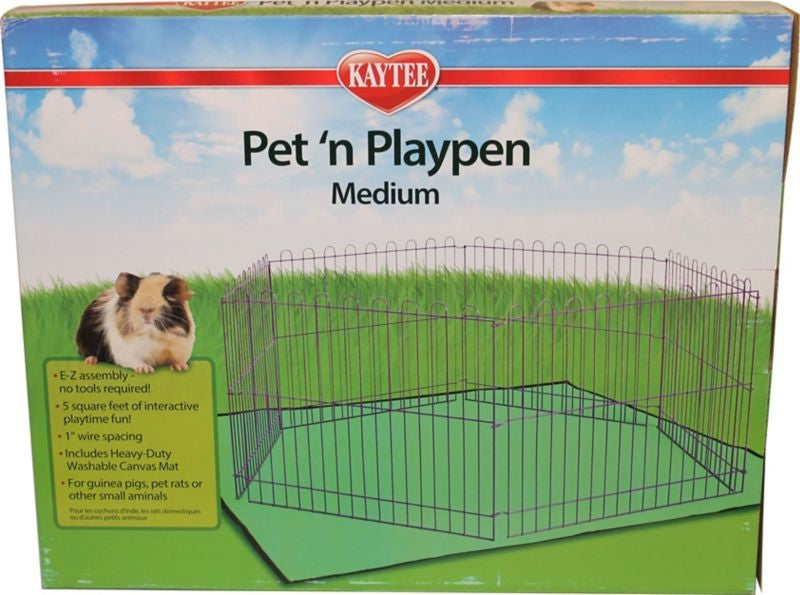 Kaytee Pet-N-Playpen Medium Purple