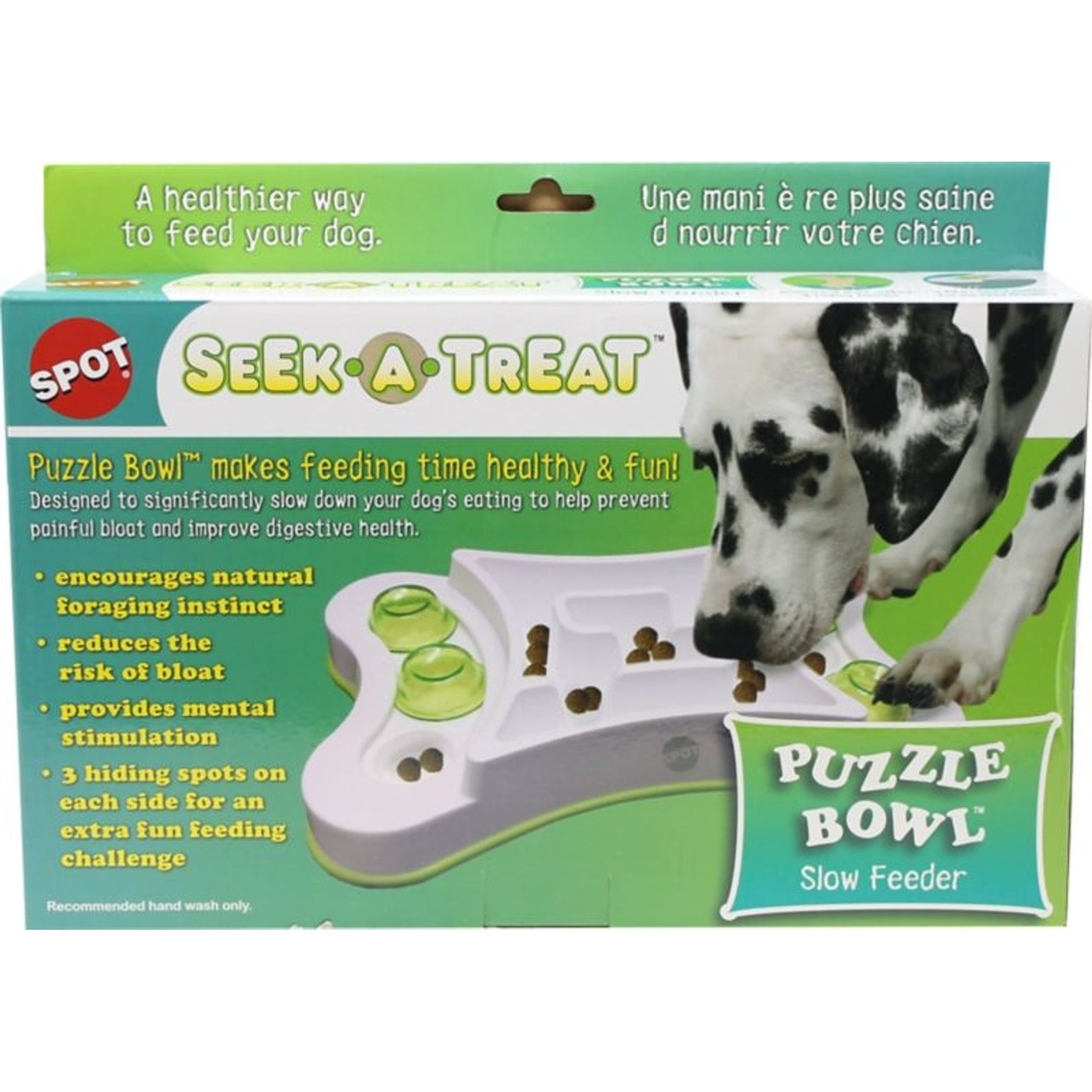 Push N Pop Treat Dispenser White