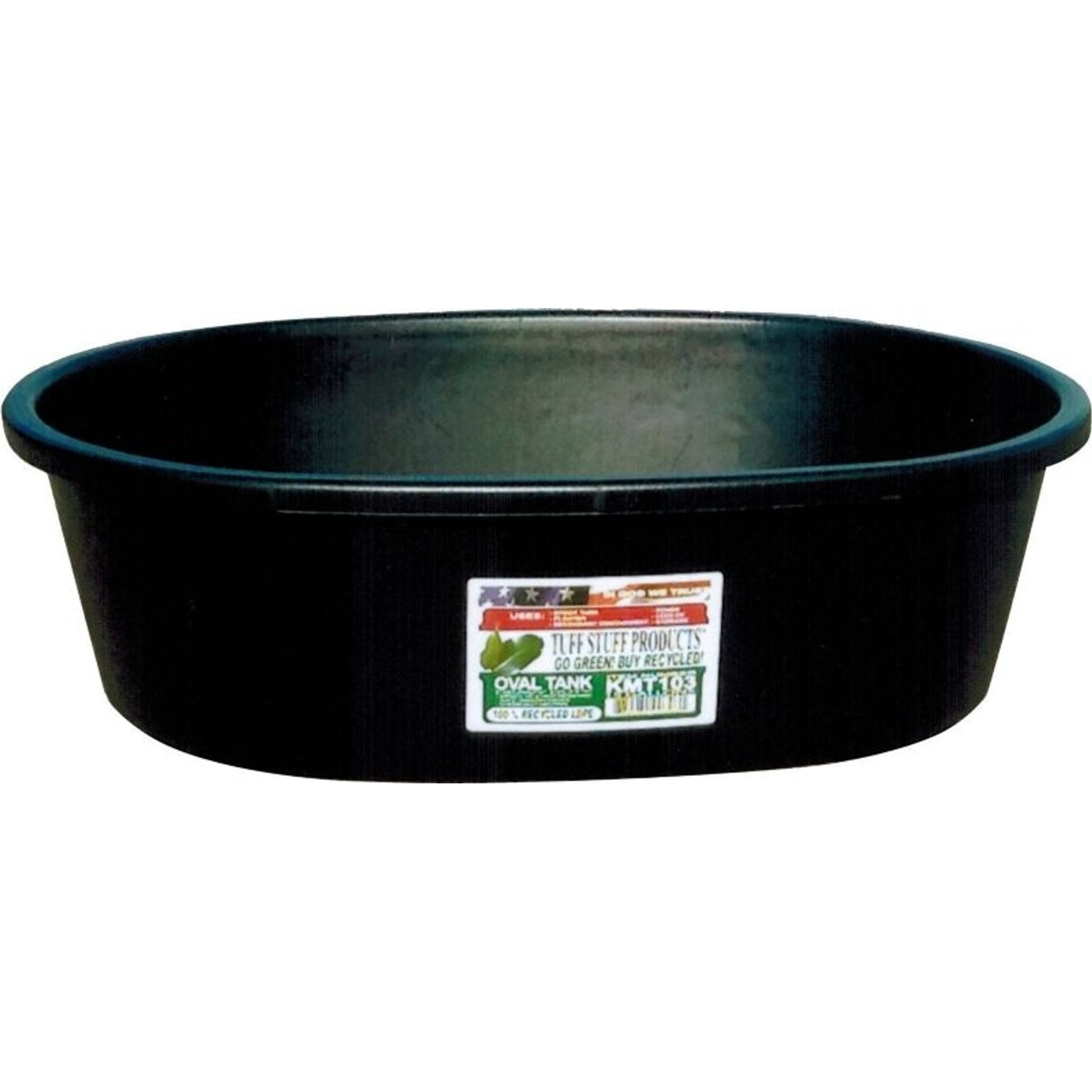 Stock Tank 15 gal Black