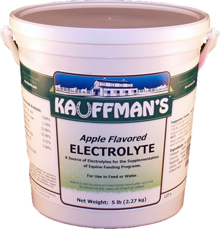 Kauffmans Apple Electrolyte 15 lb Apple
