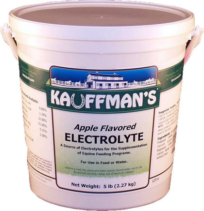Kauffmans Apple Electrolyte 15 lb Apple