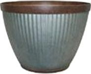 Westlake Round Planter 15IN Galvanized