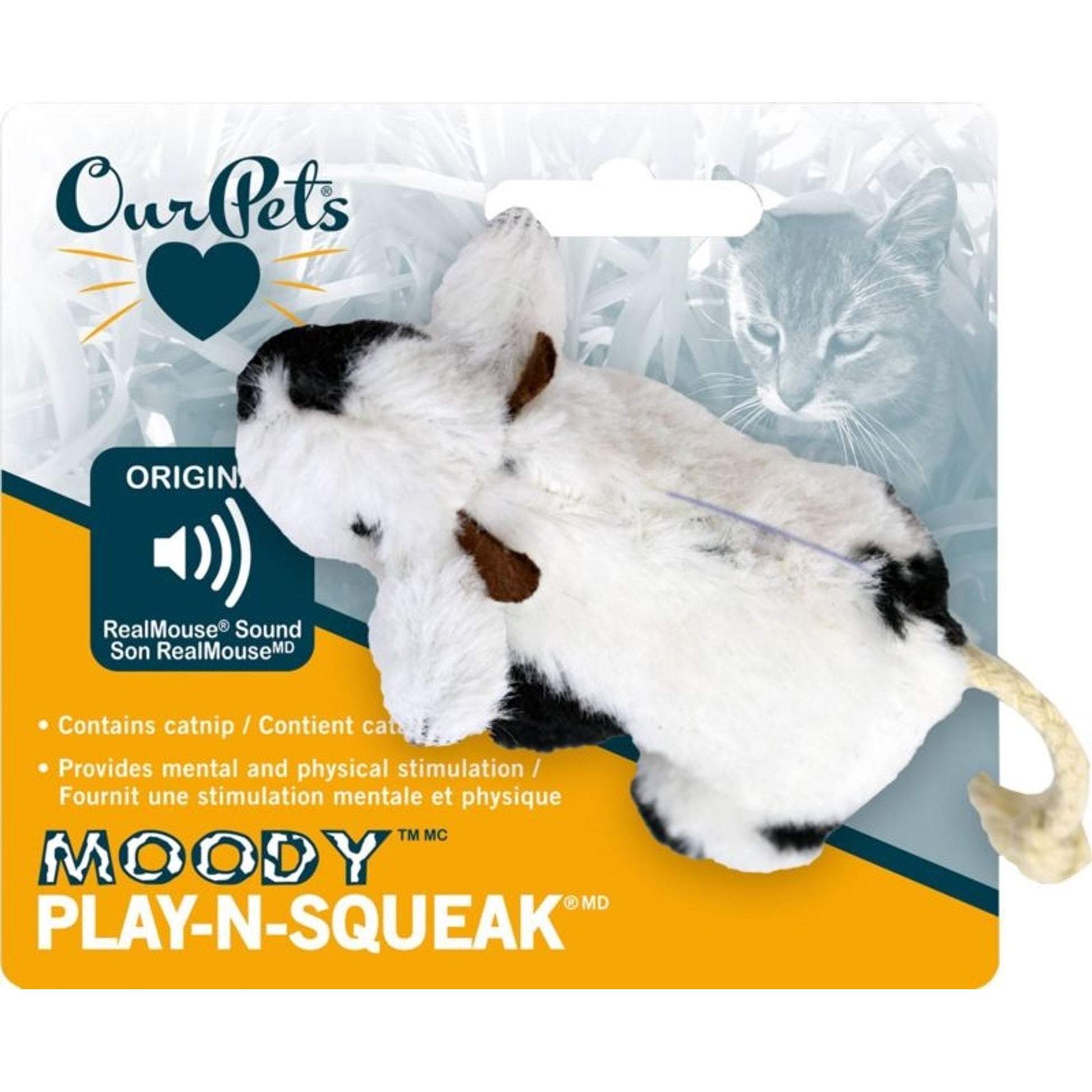 Play-N-Squeak Moody Cow