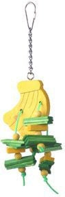 Happy Beaks Banana Bird Toy Small
