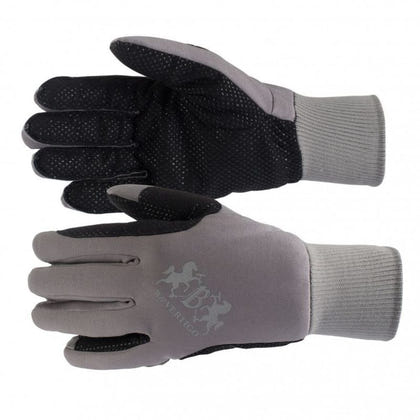 B Vertigo Womens Thermo Riding Gloves 10 BurRed