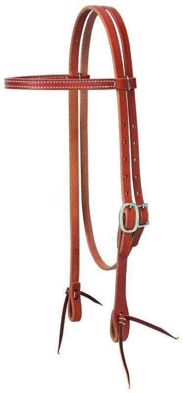 Weaver Canyon Rose Straight Browband Headstall
