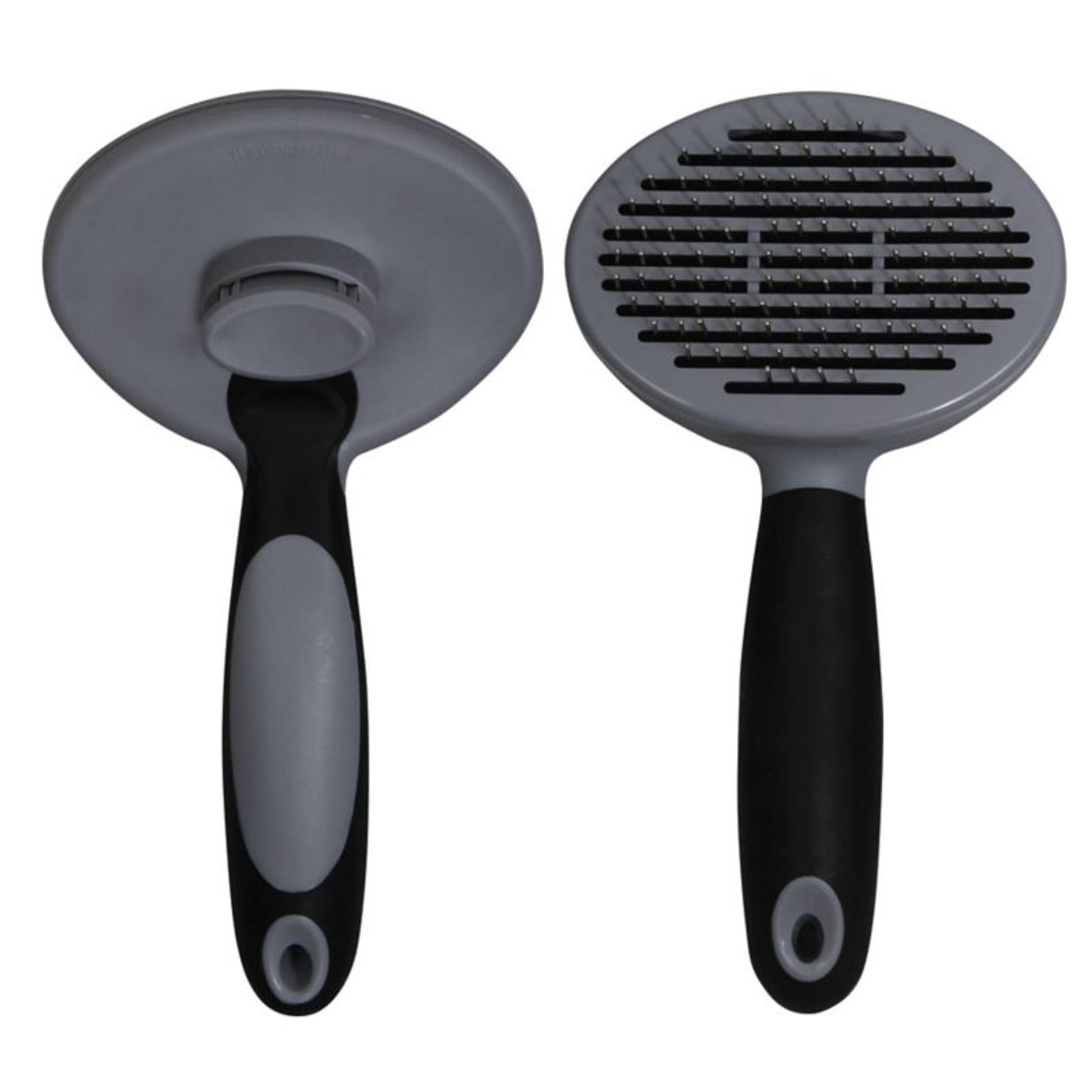 Tail Tamer Self Cleaning Brush Charcoal