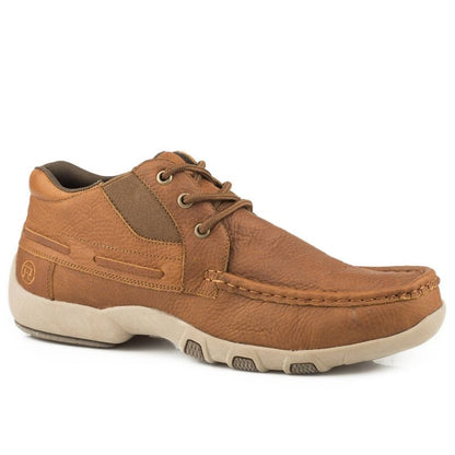 Roper Mens Chuck Chukka Shoe Tan