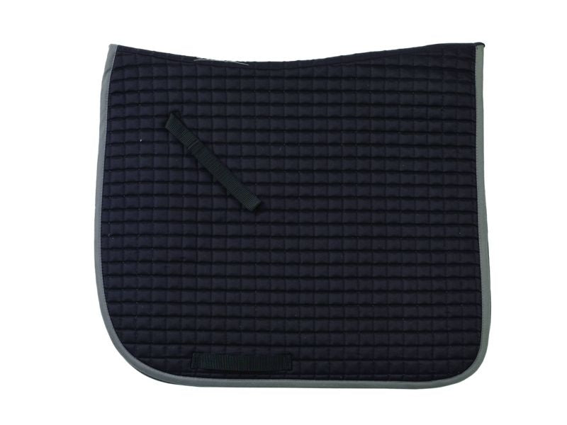 Ovation Pro Square Quilt Dressage Pad Black/Char