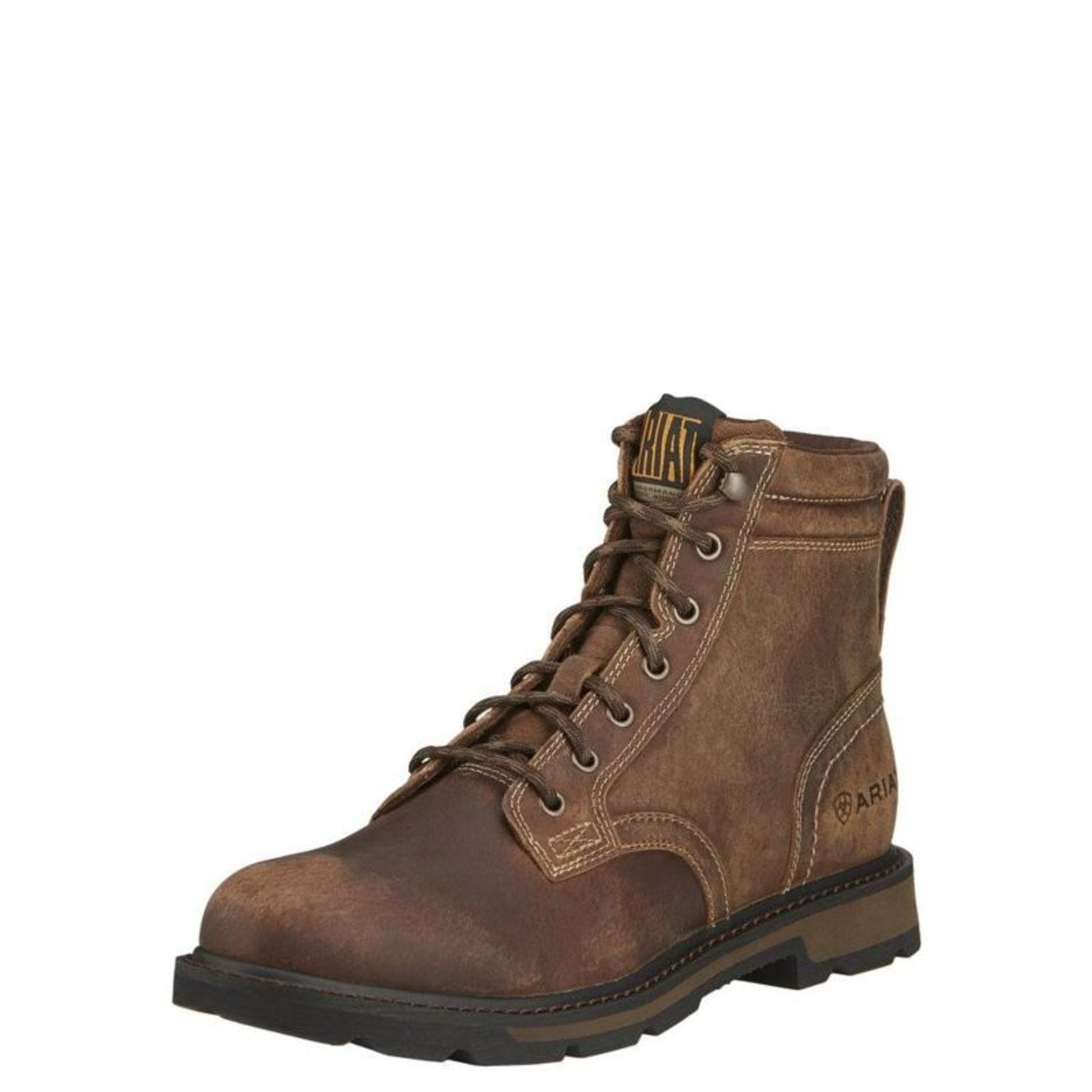 Ariat Mens Groundbreaker 6" Steel Toe Waterproof W