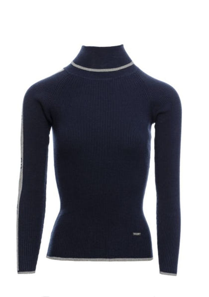 Horseware Ladies Polo Neck Large Aviation Blue
