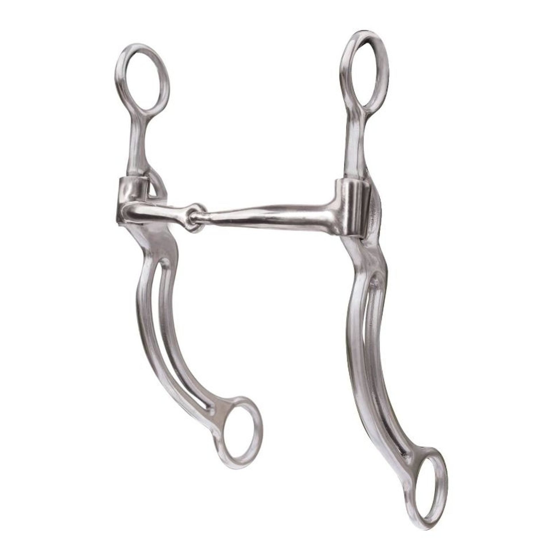Professionals Choice Long Double Bar Skinny Snaffl